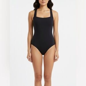 Aerie Thick Strappy Cross Back Swimwear. L